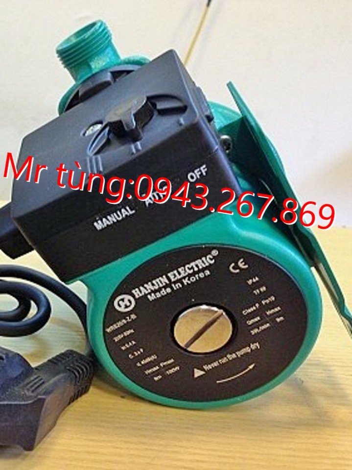 Máy bơm tăng áp mini chuyên dùng cho máy giặt, bình nóng lạnh, sen vòi